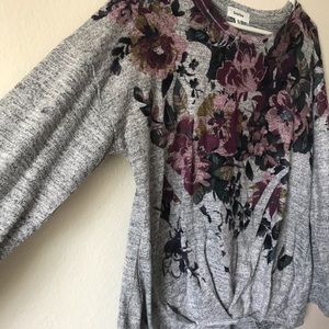 Floral Sweater